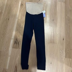 Motherhood Maternity Navy Blue Stretch Legging Pants Size M